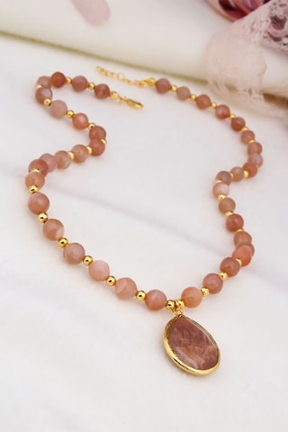 Colar - Dourado a ouro amarelo