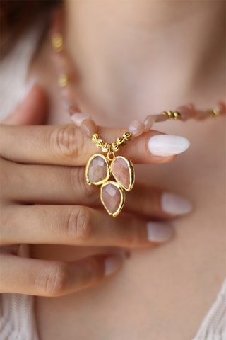 Collier doré à l'or fin jaune