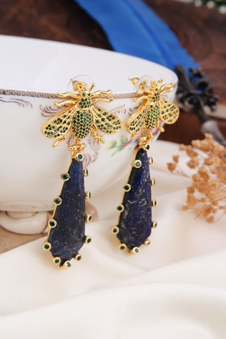Boucles d’oreilles - Lapis-lazuli