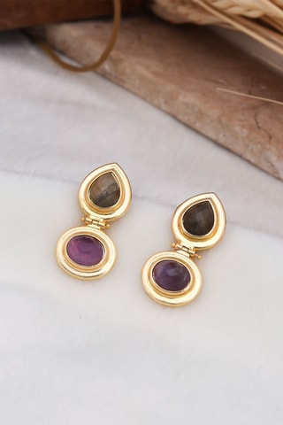 Boucles d’oreilles - Améthystes