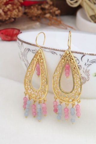 Boucles d'oreilles - Plaqué or jaune