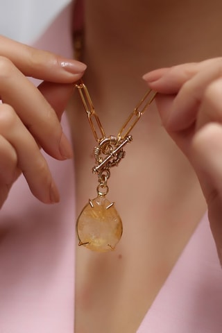 Collier - Citrine