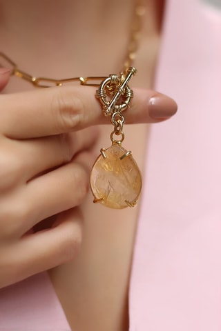 Collier - Citrine