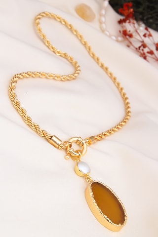 Collier - Agates