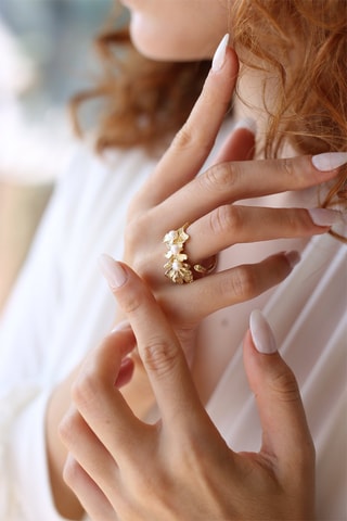 Bague - Perles de culture