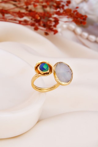 Bague - Pierres de lune