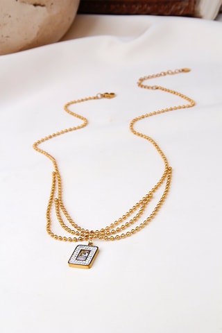 Collier - Zircons