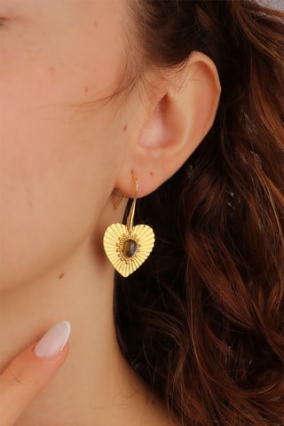 Boucles d'oreilles - Labradorites