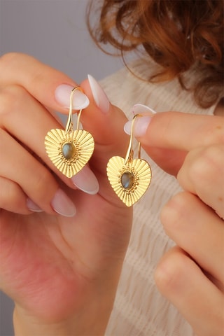 Boucles d'oreilles - Labradorites