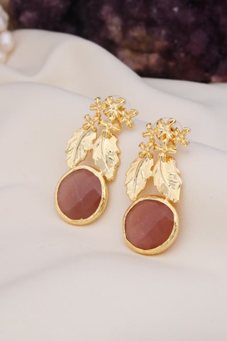 Boucles d’oreilles - Pierres de soleil