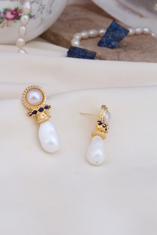 Boucles d’oreilles dorées à l'or fin jaune 
