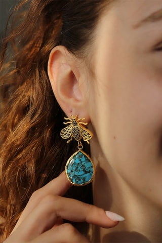 Boucles d’oreilles - Turquoises