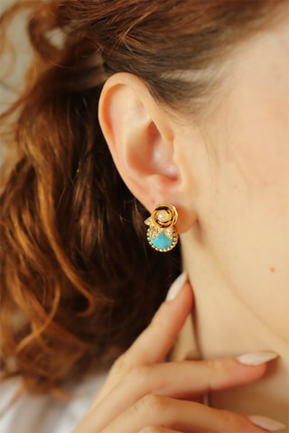 Boucles d’oreilles - Amazonites