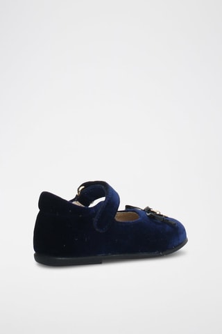 Sabrinas em nobuck - Azul