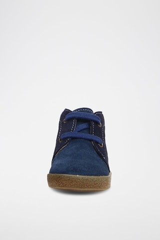 Botins em nobuck - Azul