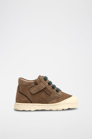 Botins em nobuck - Castanho