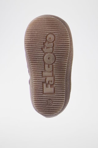 Botins em couro nappa - Camel