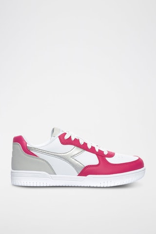 Sapatilhas Raptor Low GS - Rosa e branco