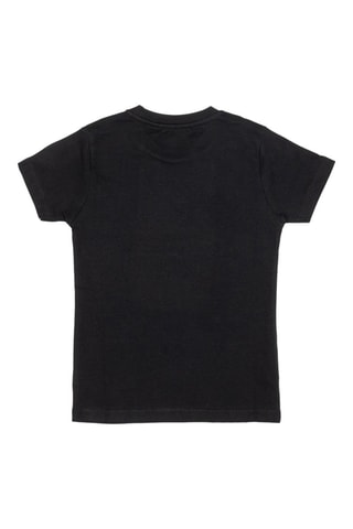T-shirt Preto e laranja