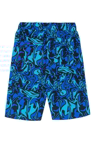 T-shirt e bermudas - Azul