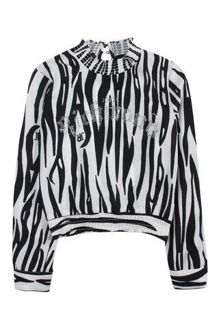 Blusa Minorc - Preto e branco
