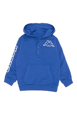 Sweat com capuz Azul-real