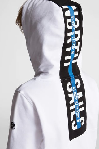 Sweat com capuz Branco