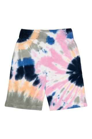 Bermudas polares - Azul-marinho e laranja