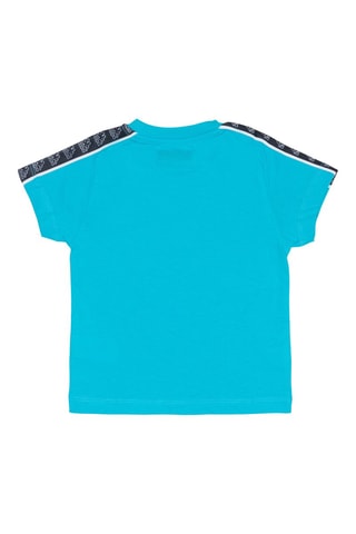 T-shirt e calções - Turquesa