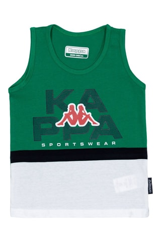 Débardeur et short - Vert chiné