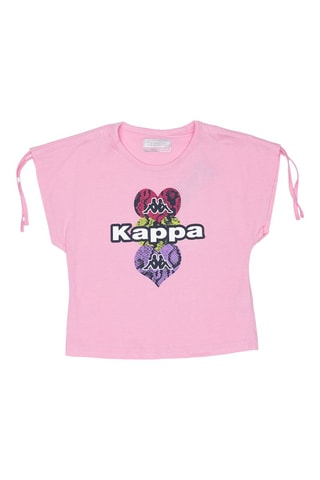 T-shirt e calções - Rosa