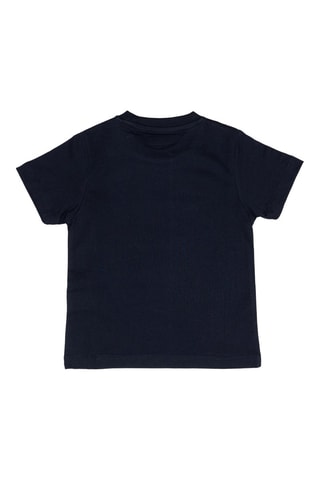 T-shirt e calções - Azul-marinho e fúcsia