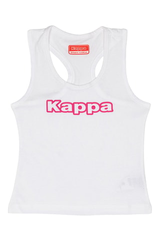 Camisola de alças e calções - Branco e preto