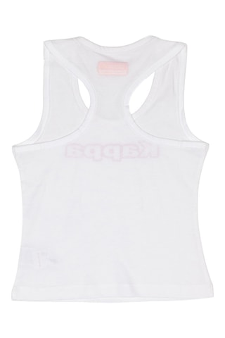 Camisola de alças e calções - Branco e preto