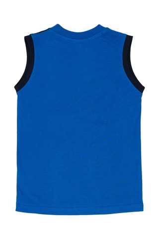 T-shirt e bermudas - Azul