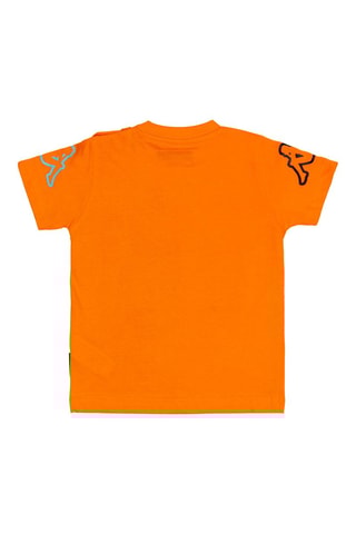 T-shirt et short - Orange et turquoise