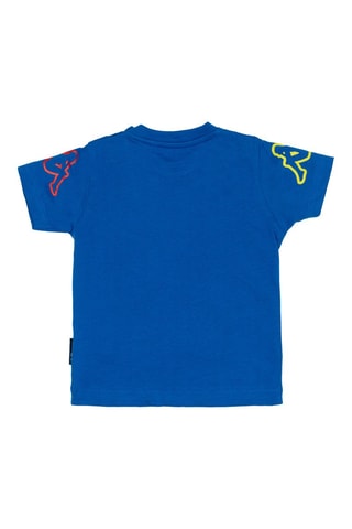 T-shirt et short - Bleu cobalt et vert citron