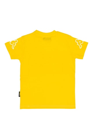 T-shirt e calções - Amarelo e branco