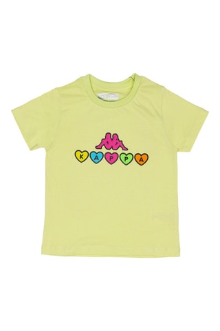 T-shirt e calções - Amarelo e preto