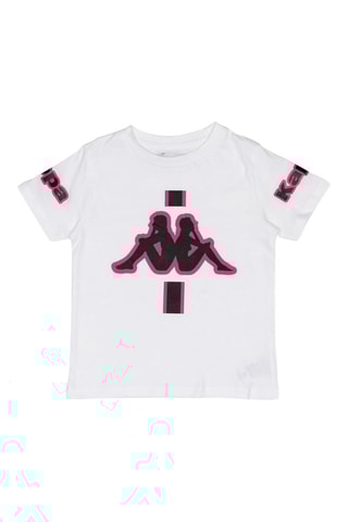 T-shirt e calças de treino - Branco e preto