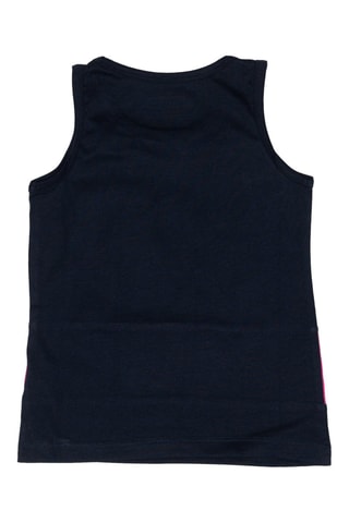 Débardeur et short - Bleu marine et fuchsia