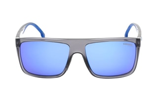 Zonnebril Heren - Zwart Spiegelende Glazen - Categorie 3 - Carrera