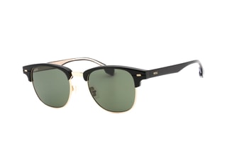 Zonnebril Heren - Categorie 3 - Zwart en Goudkleurig - Hugo Boss