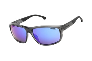 Zonnebril Heren - Zwart Spiegelende Glazen - Categorie 3 - Carrera
