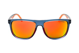 Zonnebril Heren - Zwart Spiegelende Glazen - Categorie 3 - Carrera