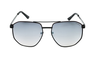 Zonnebril Heren - Zwart Spiegelende Glazen - Categorie 3 - Guess Factory