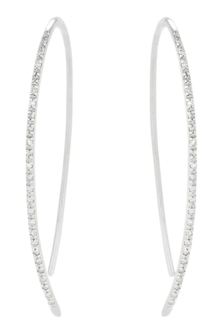 Boucles d’oreilles Lianes précieuses - Or blanc et diamants