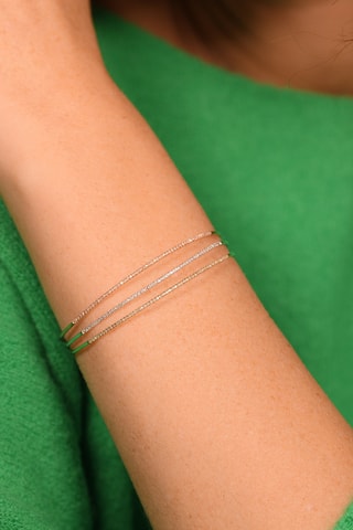 Jonc 3 Lines Bangle - Or blanc, or jaune, or rose et diamants
