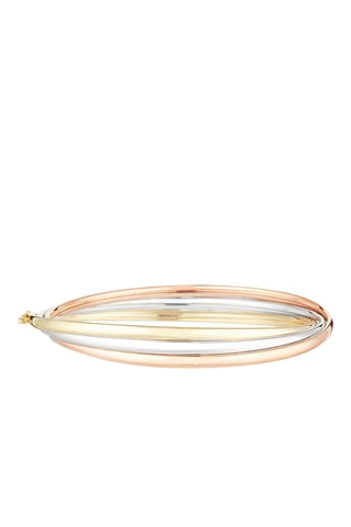 Jonc Trio d'Or - Or jaune, or rose et or blanc