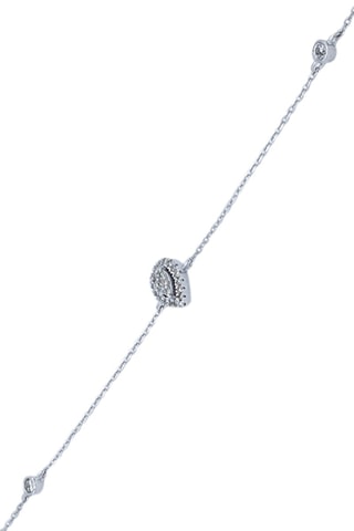 Bracelet - 
Or blanc et diamants